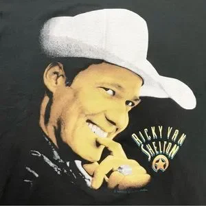 SCREEN STARS / Tシャツ/L/コットン/BLK/RICKY VAN SHELTON Screen Stars | Shirts | Vintage Ricky Van Shelton Shirt Mens Xl 9s